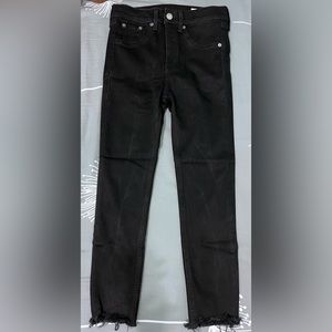 Rag & Bone high rise skinny ankle jeans